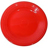 Fiesta 9-Inch Luncheon Plate, Scarlet