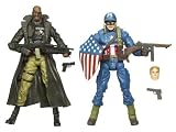 MARVEL LEGENDS 2 PK FIGURE - ULTIMATE CAPTAIN AMERICA & NCK FURY