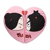 Pucca "Kiss Me" Heart-Shaped Pillow