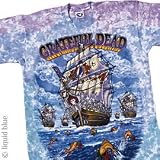 Grateful Dead Ship Of Fools Tie Dye T Shirt