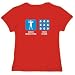 T-Shirt Womens Red 