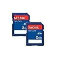 SanDisk - Tarjeta de memoria SD de 2 GB