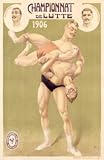 1906 French Championnat de Lutte professional wrestling, Art Poster