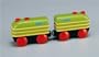 Nuchi Wooden Railway / 2-piece Futuristic Train