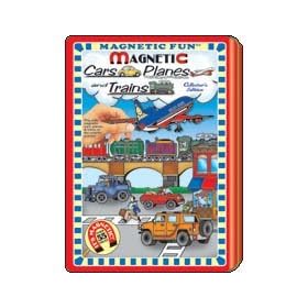  Magnetic Fun - Cars Planes and Trains