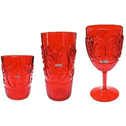 12 Piece Le Cadeaux Break Resistant Drinkware Serving Set