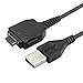 Insten Replacement USB Cable Compatible with Sony Cyber-Shot DSC-W55 W80 W85 W90 W110 W120 W130 W150 W170 W200 W300 W370 WX1 Digital Camera Data Sync Photo Transfer to PC Laptop Computer USB Cord Lead