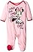 Disney Baby Girls' Minnie Mouse Sleep N Play Coverall