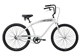 415VGFJgBrL. SL160  Nirve Custom Mens Single Speed Cruiser Bike (26 Inch Wheels, White)