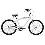 Nirve Custom Men's Single Speed Cruiser Bike (26-Inch Wheels, White)