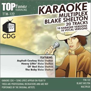 CD-Charts  Music : Blake Shelton Top Tunes M Series Karaoke Multiplex CDG TTM-122