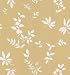 Brewster Silhouette Leaves and Flowers Wallpaper - Camel (20.5x198")