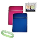 Blue - Pink Reversible Sleeve for GPS Devices 5.2