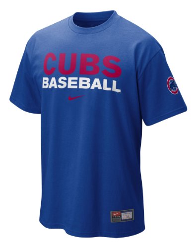 Chicago Cubs Nike 10 Practice Jersey Tee