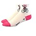DeFeet Women's AirEator Herculisa Bikes Cycling/Running Socks - AIRHBI