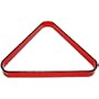 Acrylic Designer Pool Ball Triangle, Red