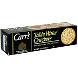 Carrs Table Water Crackers, Bite Size, 4.25-Ounce Units (Pack of 12)