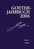Produkt-Bild: Goethe-Jahrbuch 123, 2006: BD 123/2006