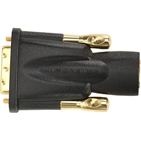 Monster M Series High Performance DVI to HDMI Video Adapter (Male DVI to Female HDMI)