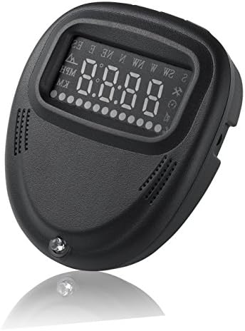 WYECLK 2.0" Large Screen Auto Car HUD Head Up Display KM/h MPH Speeding Warning Altitude/Travel Direction Windshield Project System