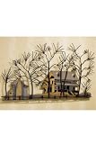 Village Wall Art 41w Multi