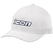 Icon Slant Men's Race Wear Hat - White