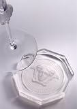 Versace by Rosenthal Medusa Lumiere Clear Coaster