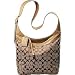 Coach Signature Sophie Messenger Crossbody Bag 12568 Camel Patent