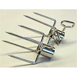 Two Deluxe 4-Prong Heavy Duty Meat Forks