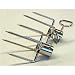 Two Deluxe 4-Prong Heavy Duty Meat Forks Gas Grill Part