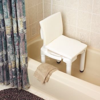 cushioned shower chair