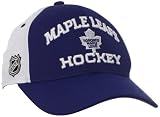 NHL Toronto Maple Leafs Locker Room Flex Fit Hat, Blue, S/M at Amazon.com