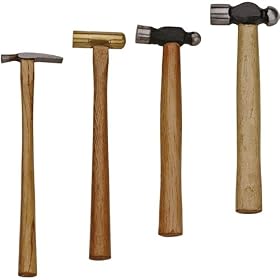 Grizzly H7710 Jeweler's Hammer Set, 4 pc. by Grizzly