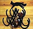 5 Bottle Wine Rack with Cutout 5 Bottle Wine Rack with Cutout