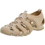 Skechers USA Womens Bikers Excursion Sandal,Tan,6 M
