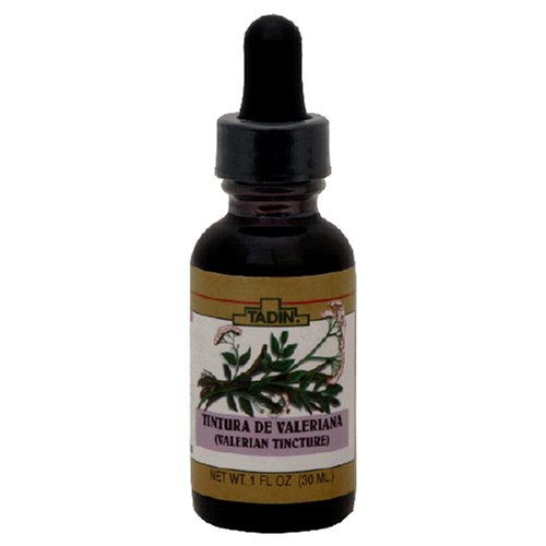 Tadin Tea, Valeriana Tintura (Valerian Tincture), 1-Ounce Bottle (Pack of 6)