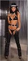 Women's Leather chaps with Belt buckle closure in Small/Medium, Medium/Large