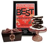 Brownie Box: 8 of cocoa's award winning brownies in a ribbon wrapped brown box