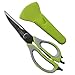 Modern Utensils - Heavy Duty 7-in-1 Multifunction Kitchen Shears Take-apart with Magnetic Sheath/holder - For Poultry or As Bottle Opener, Nut Cracker, Knife, Can Opener. Speed up your preparations.