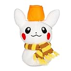 Pikachu Holiday 2014 Snowman Plush (Standard Size) - 7 3/4