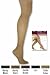 Hanes Silk Reflections Women's Lasting Sheer Tights With Control Top, Barely Black, Size 2