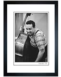 Charles Mingus Laughing in Studio, May 1959 - Fine Art Print