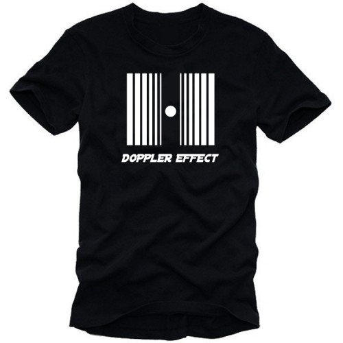 Coole-Fun-T-Shirts T-Shirt Doppler Effect, schwarz, XXXL, N10777_schw-weiss_GR.XXXL Preisvergleich