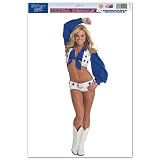 DALLAS COWBOYS CHEERLEADER OFFICIAL ULTRA DECAL WINDOW CLING