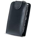 Brand New Black Leather Flip Case Cover for the Samsung S5230 Tocco Lite Mobile Phone. Part of the XYLO ACCESSORIES RANGE.