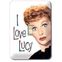 (4x5) I Love Lucy Face Light Switch Plate