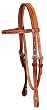Headstall - floral by Billy Cook