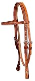 Headstall - floral by Billy Cook