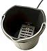 Farm Innovators Rubber 5-Gallon Heated Flat-Back Bucket with Guard Model FB-15R, 150-Watt