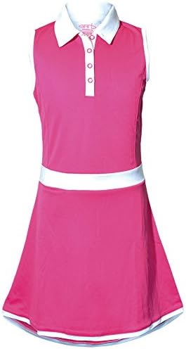 Garb Big Girls Kennedy Golf Dress Large Very Berry